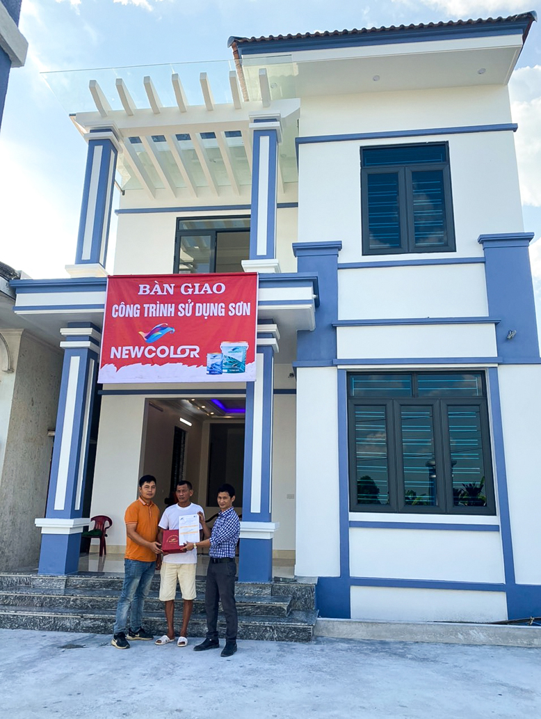 CÔNG TRÌNH THỰC TẾ SỬ DỤNG SƠN NEWCOLOR