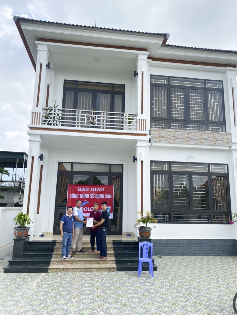 CÔNG TRÌNH THỰC TẾ SỬ DỤNG SƠN NEWCOLOR