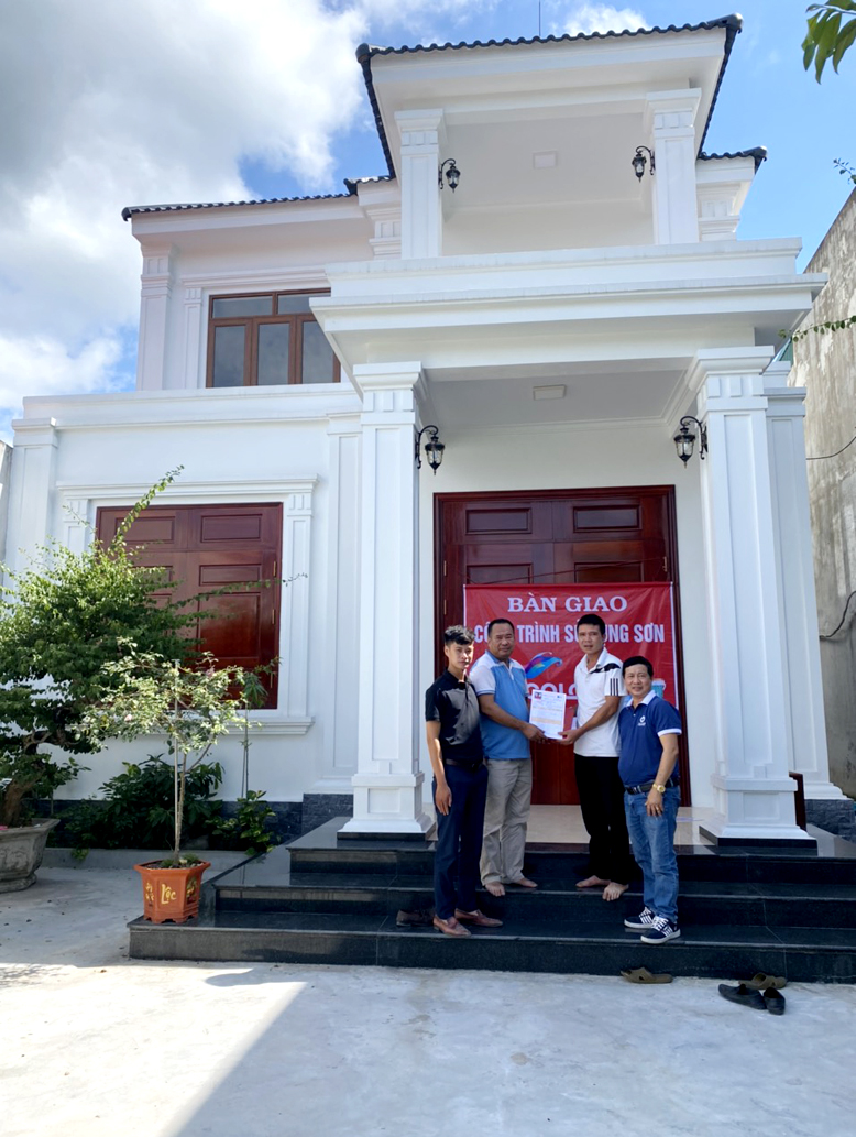 CÔNG TRÌNH THỰC TẾ SỬ DỤNG SƠN NEWCOLOR