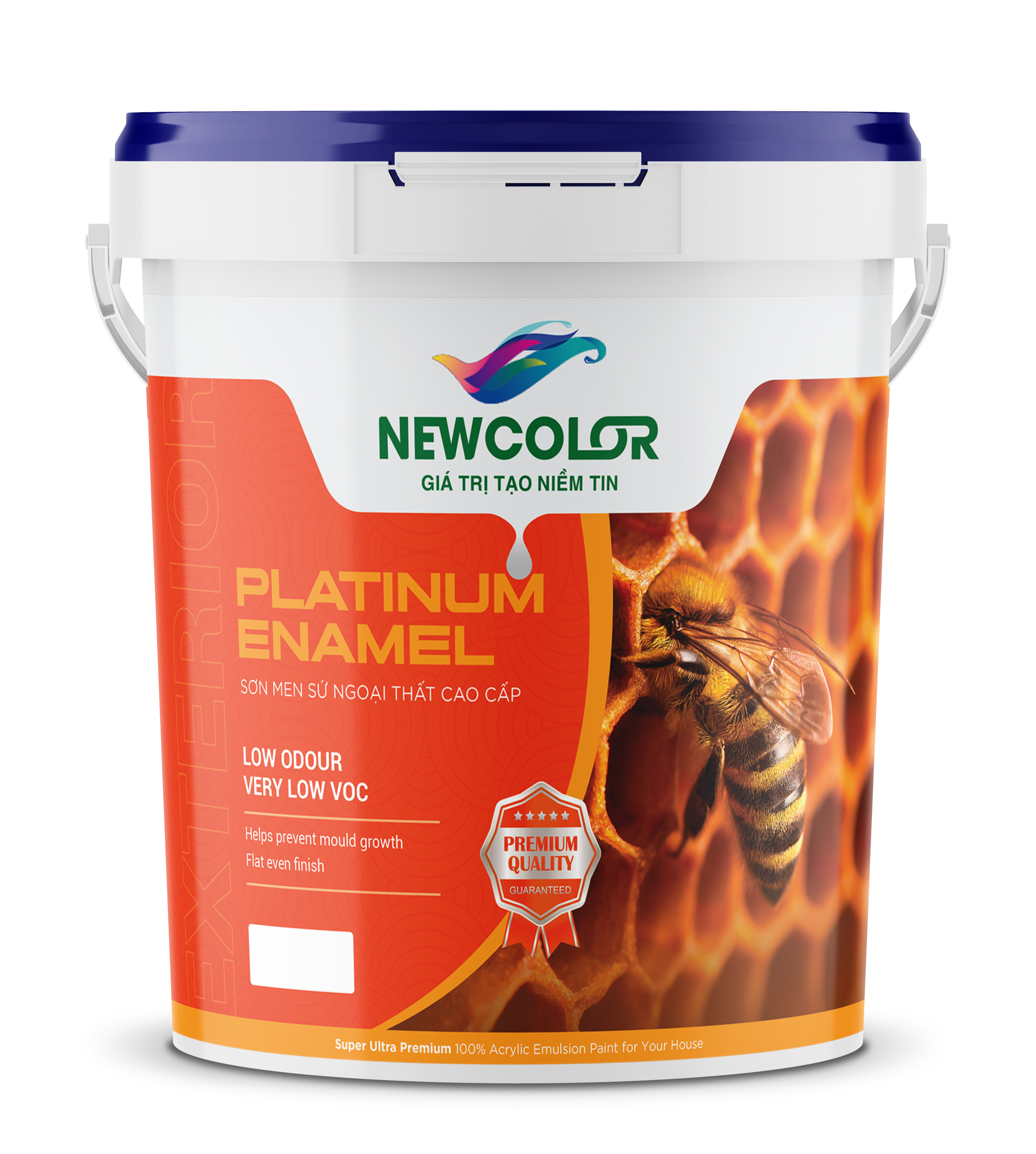 Sơn men sứ ngoại thất cao cấp - PLATINUM ENAMEL