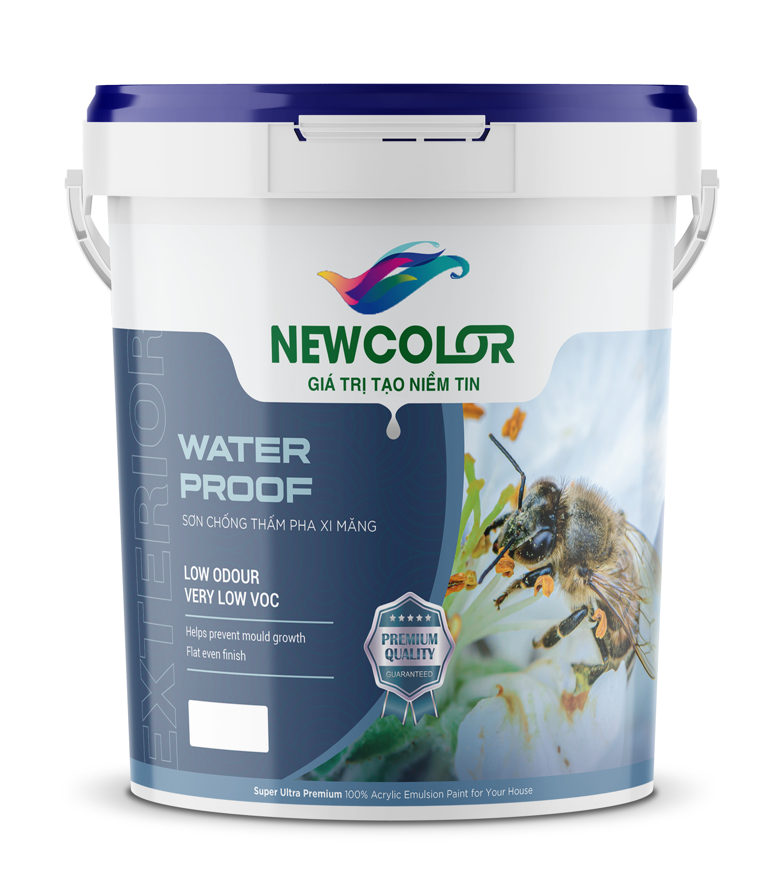 Sơn chống thấm pha xi măng cao cấp - WATERPROOF