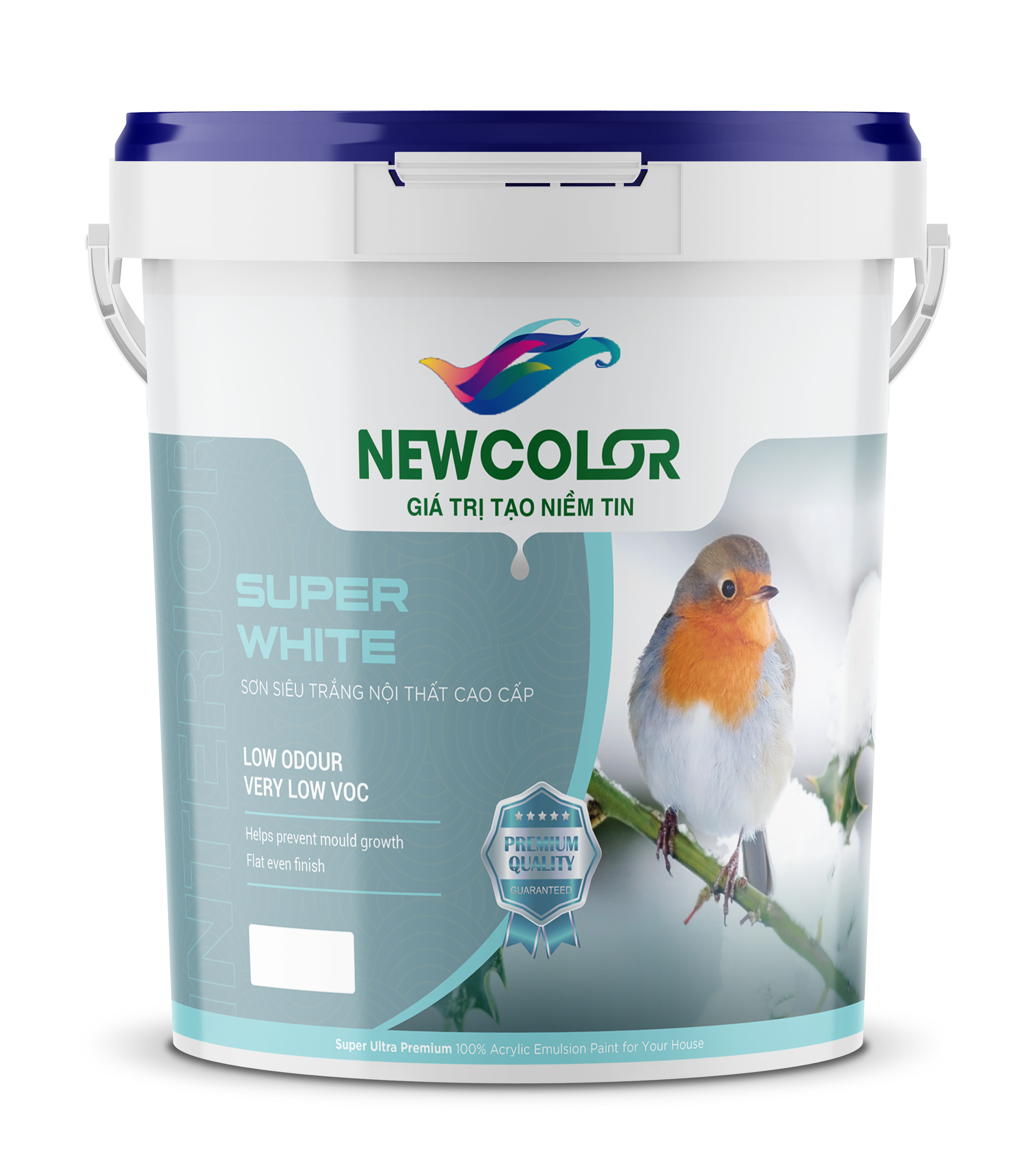 Sơn siêu trắng nội thất cao cấp - SUPER WHITE